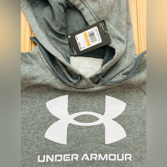 Under Armour Women's UA Rival Fleece Lockup Hoodie‎ Gray Size Small - Picture 8 of 14